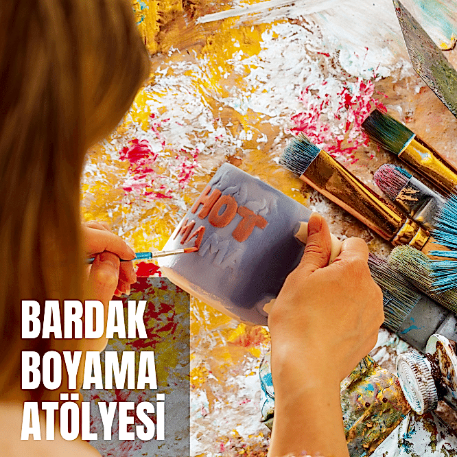 Bardak Boyama Atölyesi