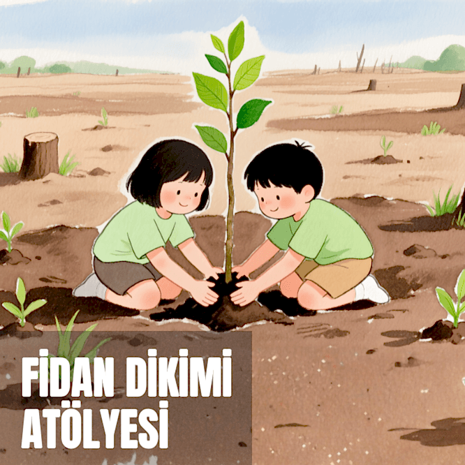 Çocuklar için Fidan Dikimi Aktivitesi