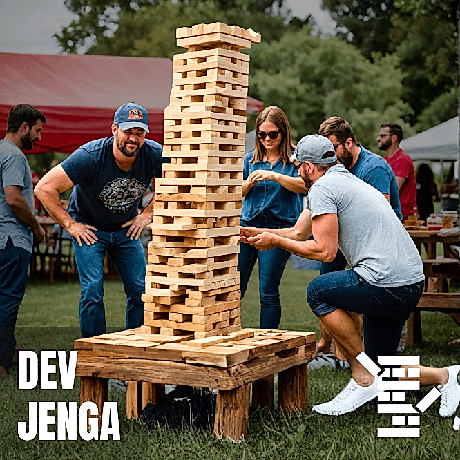 Dev Jenga Aktivitesi 