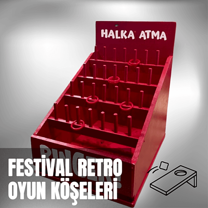 Festival Retro Oyun Köşeleri