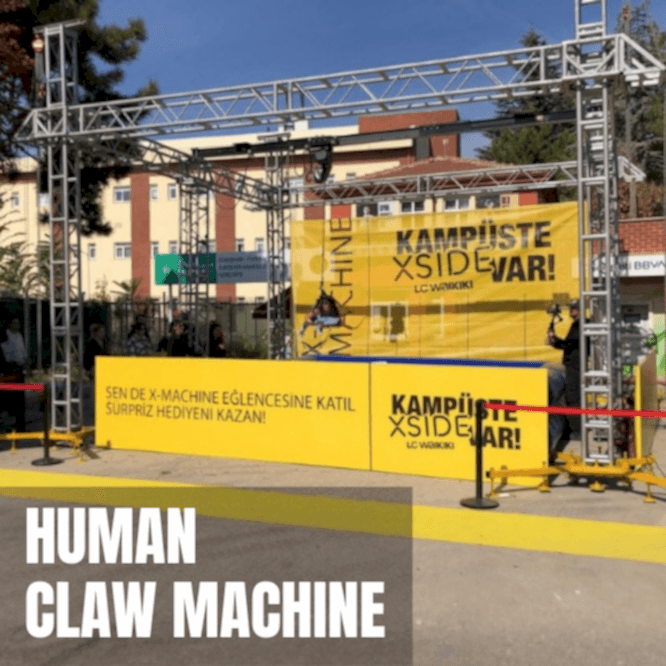 Human Claw Machine