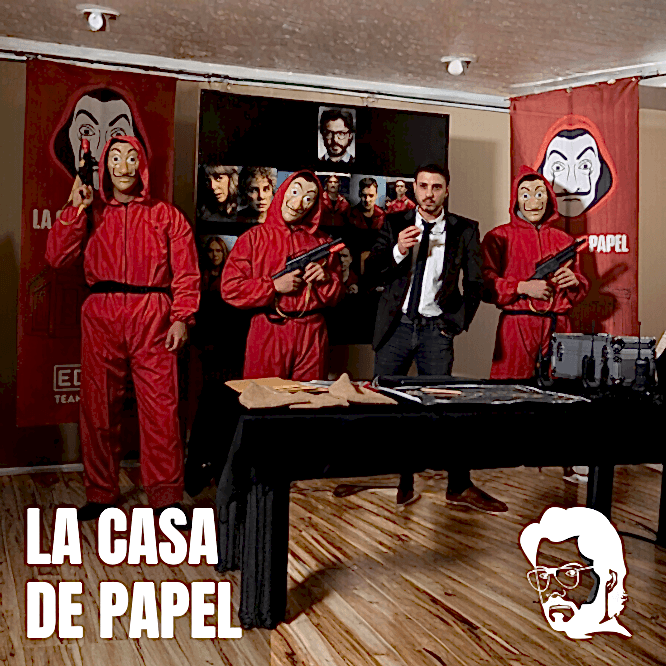 La Casa De Papel Takım Aktiviteleri
