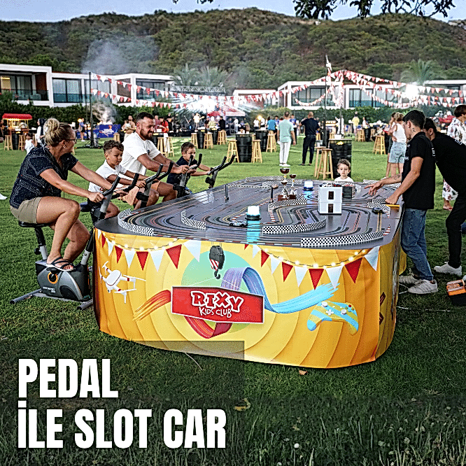 Pedal ile Slot Car