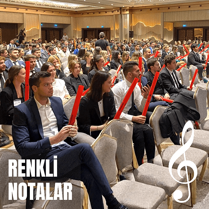 Renkli Notalar Takım Aktivitesi