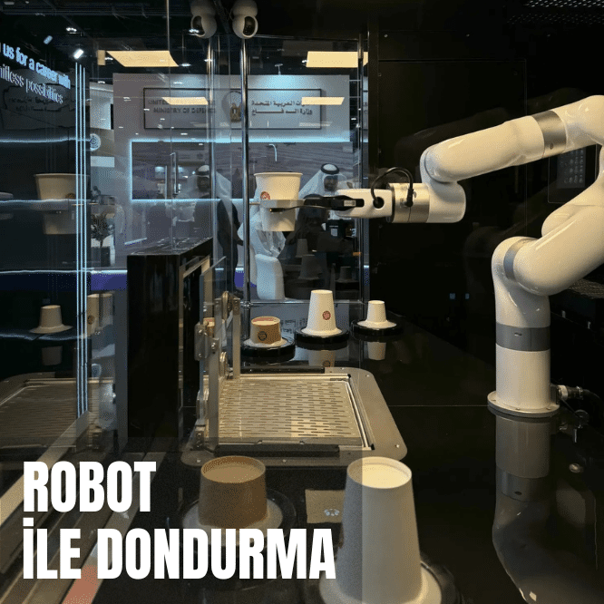 Robot ile Dondurma