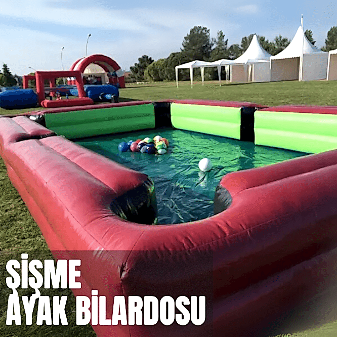 Şişme Ayak Bilardosu