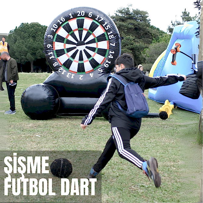 Şişme Futbol Dart