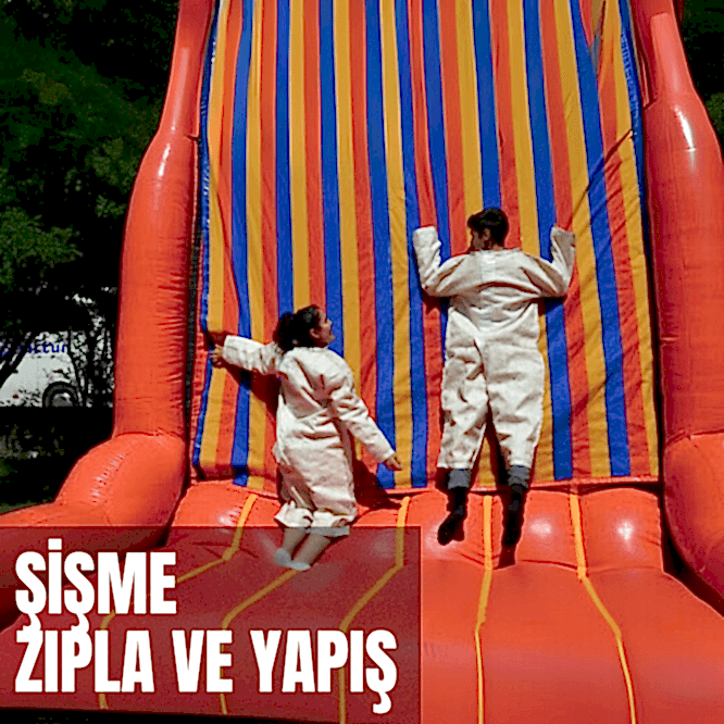 Şişme Zıpla ve Yapış