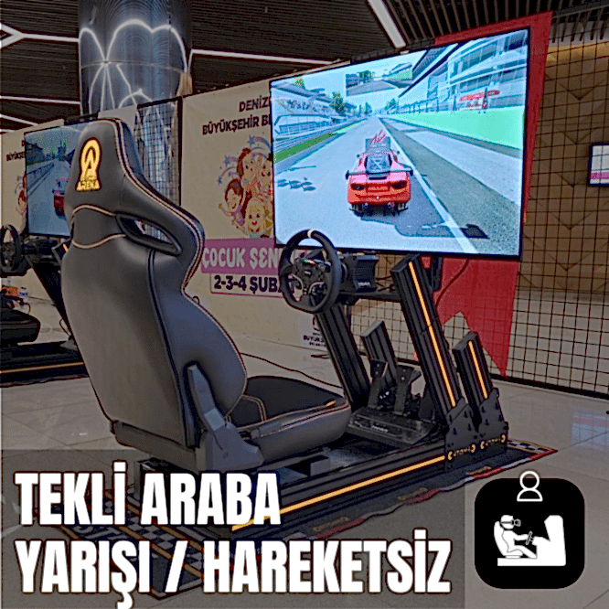 Tekli Yarış Simülatörü - Hareketsiz