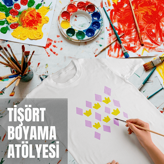 Tişört Boyama Atölyesi