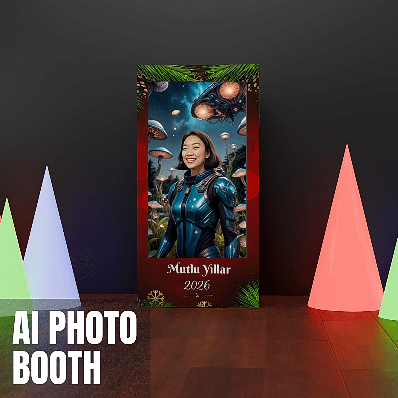 Yeni Yıl AI Photo Booth Aktivitesi