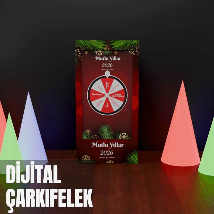 Yeni Yıl Dijital Çarkıfelek Aktivitesi