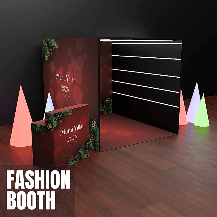 Yeni Yıl Fashion Booth Aktivitesi