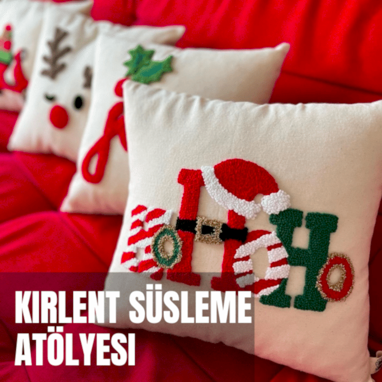 Yeni Yıl Kırlent Süsleme Atölyesi Aktivitesi