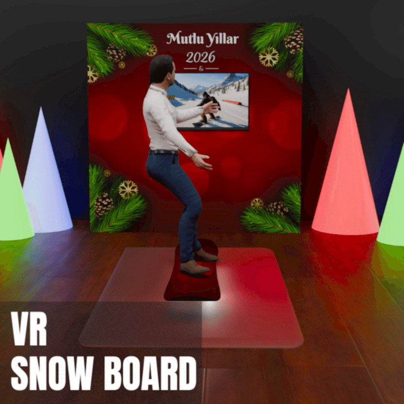 Yeni Yıl VR Snowboard Aktivitesi