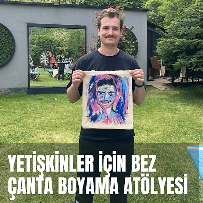 Yetişkinler İçin Bez Çanta Boyama Atölyesi